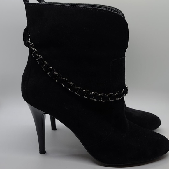 BCBGeneration Shoes - BCBGeneration Suede High Heel Boots Size 8.5